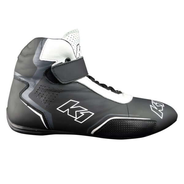 K1 RACEGEAR Shoes Karting Adult Pilot 2 Black Size 8 14-PL2-NG-8