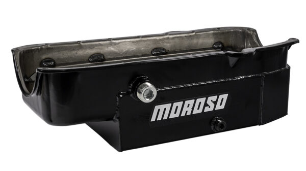 MOROSO SBC 8qt CT Oil Pan – LH Dipstick 21325
