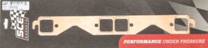 SCE GASKETS SBC Square Port Copper Exhaust Gasket Set 4211