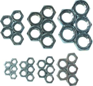 ALLSTAR PERFORMANCE RH Jam Nut Assortment Steel ALL18290