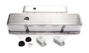 RACING POWER CO-PACKAGED SBC Alum Tall V/C Ball Milled Polished R6130