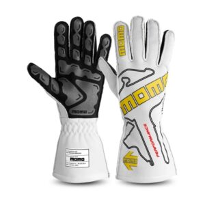 MOMO AUTOMOTIVE ACCESSORIES Gloves Peformance White Medium 10 FIA GUPERFOWHT10