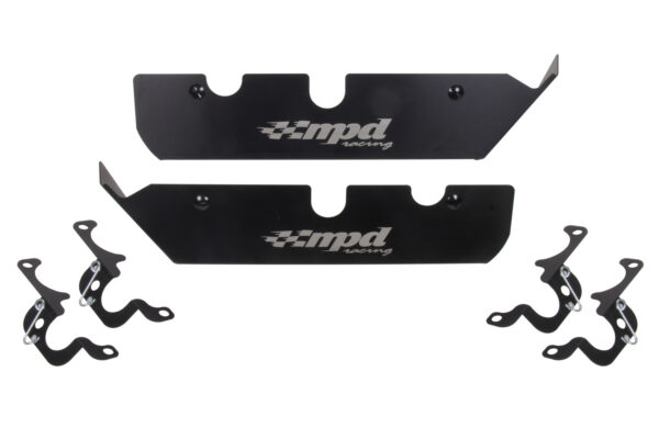MPD RACING Spark Plug Guards Complete Set Black MPD18001