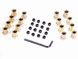 MR. GASKET Aluminum Rocker Nuts 923G