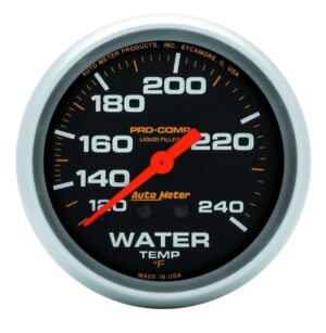 AUTOMETER 120-240 Water Temp. Gaug 12′ long 5433