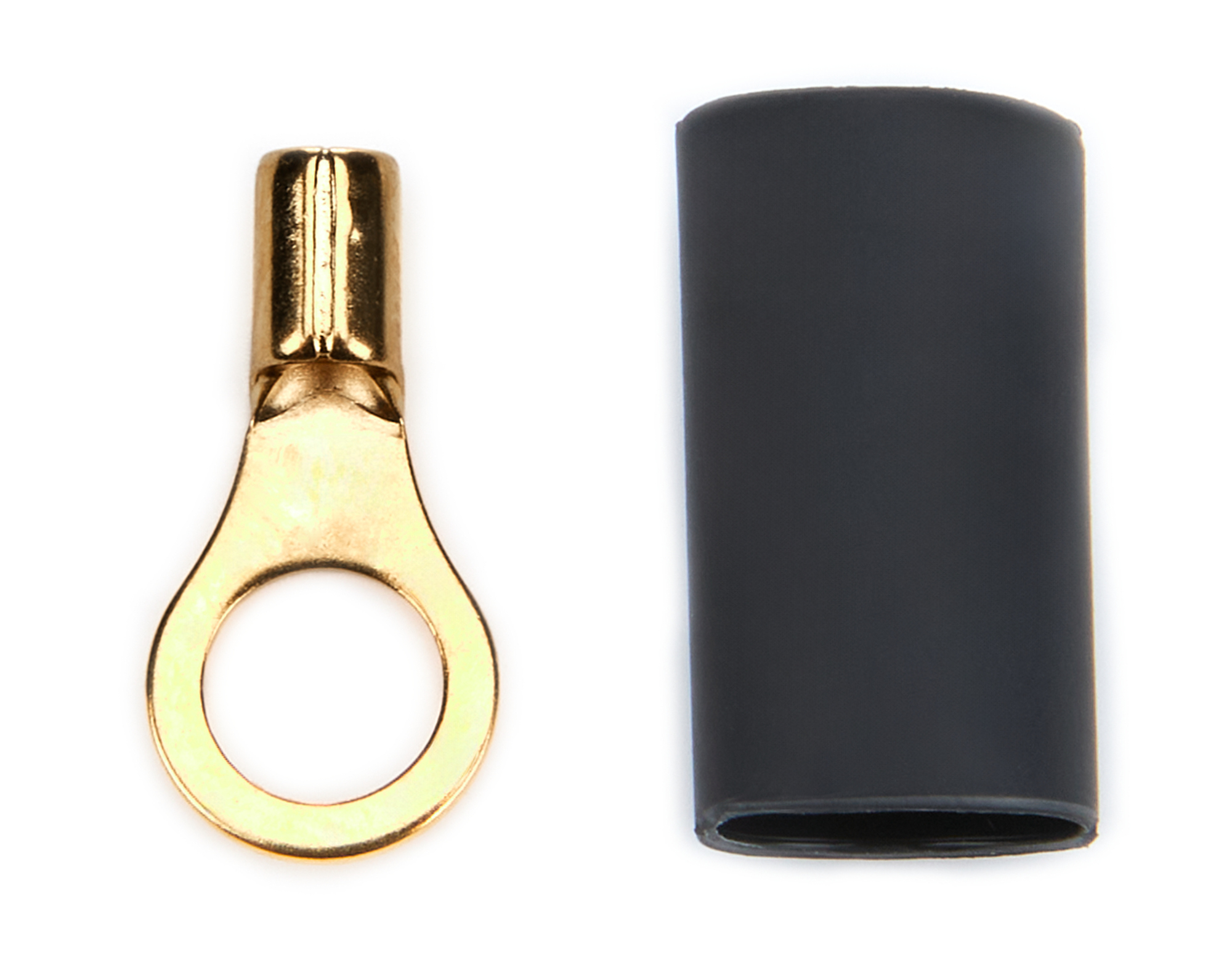 QUICKCAR RACING PRODUCTS Ring Terminal #10 22-16 GA. Pair w/Heat Shrink 57-477