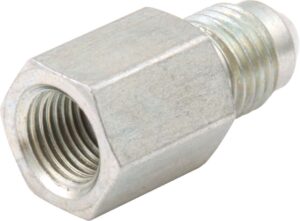 QUICKCAR RACING PRODUCTS Gauge Adapter 1/8in NPT Female to -4an Male 61-724