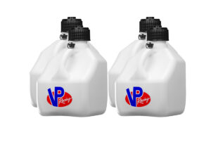 VP RACING Motorsports Jug 3 Gal White Square (Case 4) 4172-CA-CASE