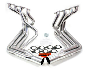 DOUGS HEADERS BBC Side Mount Headers – Silver – 63-82 Vette D381