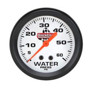 QUICKCAR RACING PRODUCTS Water Pressure Gauge 0-60PSI 2-5/8in 611-6018