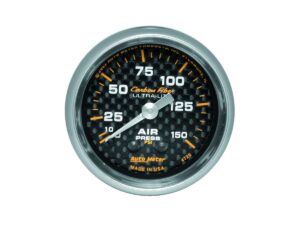 AUTOMETER 2-1/16in C/F Air Press. Gauge 0-150psi 4720