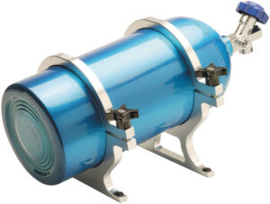 CVR PERFORMANCE Nitrous 10lb Bottle Brackets – Clear NO67CL