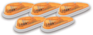 PACER PERFORMANCE LED Amber Teardrop 5 Light Kit 20-206