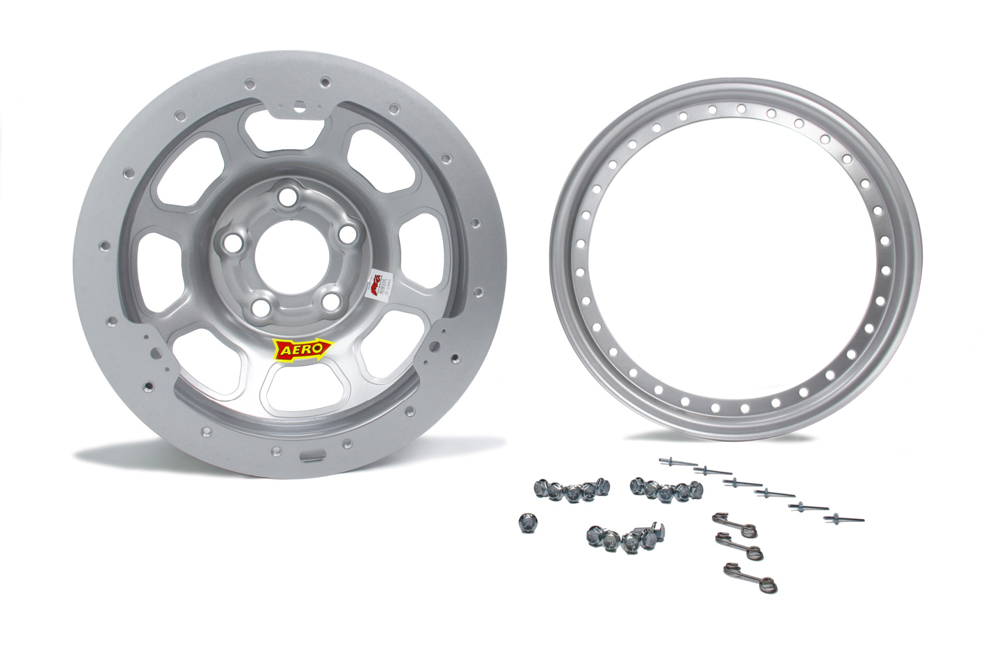 AERO RACE WHEELS 15×8 4in 4.75 Silver 53-084740S