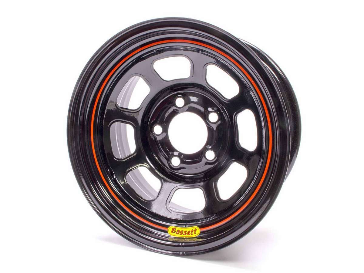BASSETT 15×8 5×5 Black Spun 58S54