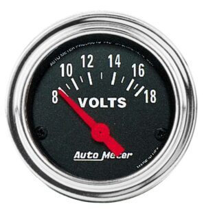 AUTOMETER 8-18V Voltmeter Gauge 2592