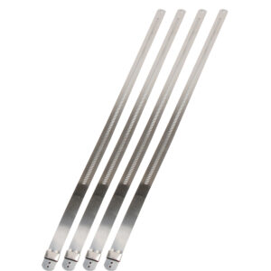 DESIGN ENGINEERING Positive Locking Ties 12mm x 14in 4 Pack 10212