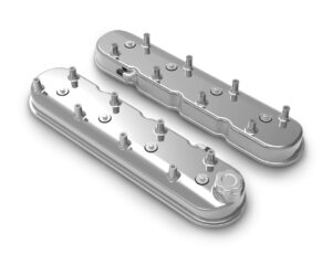HOLLEY GM LS Tall Valve Cover Set – Polished 241-111