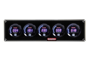 QUICKCAR RACING PRODUCTS Digital 5-Gauge Panel OP/WT/OT/FP/WP 67-5036