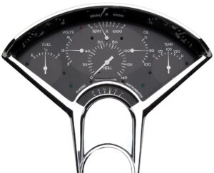 CLASSIC INSTRUMENTS Bel Era Gauge Set Black BE01BB