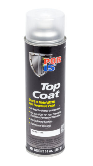 POR-15 Top Coat Clear 14oz Aerosol 45718