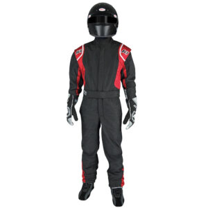 K1 RACEGEAR Suit Precision II 7X- Small Black/Red 20-PRY-NR-7XS