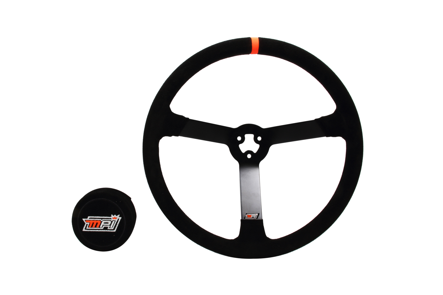 MPI USA 15in 3-Bolt Std Steel Wheel Suede Grip MPI-LM-15