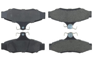 CENTRIC BRAKE PARTS Posi-Quiet Extended Wear Brake Pads with Shims 106.0724