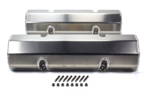 MOROSO SBC Billet Rail Valve Covers w/o Logo 68328