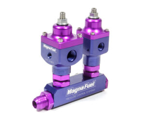MAGNAFUEL/MAGNAFLOW FUEL SYSTEMS Large 2-Port Regulator EFI Style  35-85 Psi MP-9550