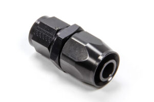 FRAGOLA Hose Fitting  #10 Str. to #12 Hose Black 220111-BL