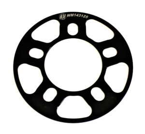 WEHRS MACHINE Wheel Spacer 1/8in Small 5 Alum WM143125
