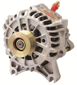 POWERMASTER 200amp Alternator Ford 6G Style Natural Finish 47795