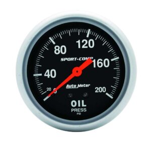 AUTOMETER 0-200 Oil Pressure Gauge 3422