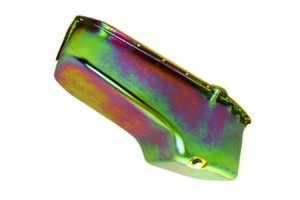 SPECIALTY PRODUCTS COMPANY 55-79 SBC Steel Stock Oil Pan Zinc 7442Z