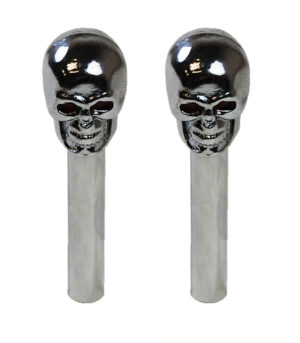 RACING POWER CO-PACKAGED Skull Door Lock Knobs Pr R6275