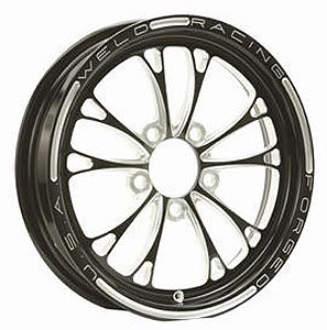 WELD RACING V-Series Frnt Drag Wheel 1-PC 17 x 4.5 5X4.5 BC 84B-1704204