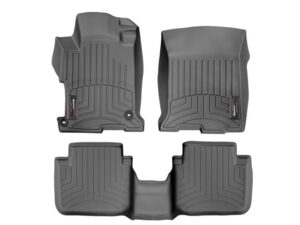 WEATHERTECH 13-16 Honda Accord Front & Rear Floor Liners Blk 44481-1-2