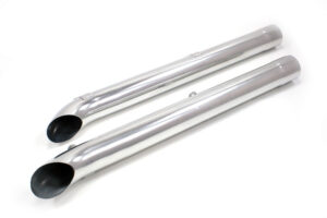 DOUGS HEADERS Side Pipes – Silver (Pair) D930