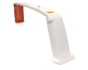 FIVESTAR 2019 Truck Greenhouse Rear Composite White 21001-51511-W