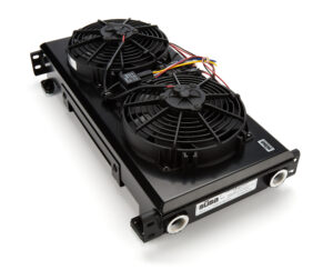 SETRAB OIL COOLERS Series-3 Oil Cooler – 60-Row w/2 12-Volt Fans FP360S-M22I