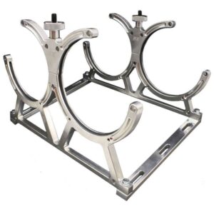 NITROUS EXPRESS Billet Alm Dual Nitrous Bottle Bracket 11108D