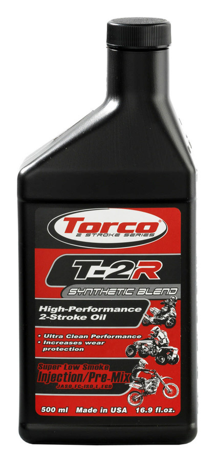 TORCO T-2R Two Stroke High Per formance Oil-12×500-ML T920033Y