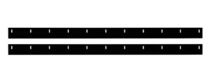 FIVESTAR Nose Wear Strips Black NA Sportsman 20002-41551-B