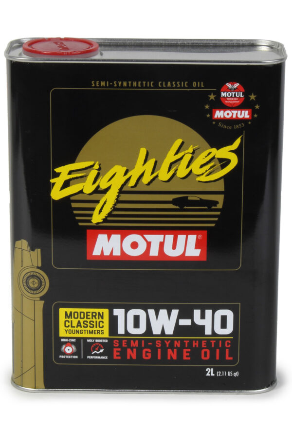 MOTUL USA Classic Eighties Oil 10w 40  2 Liter MTL110619
