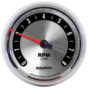 AUTOMETER 3-3/8 A/M Tachometer 8000RPM 1298