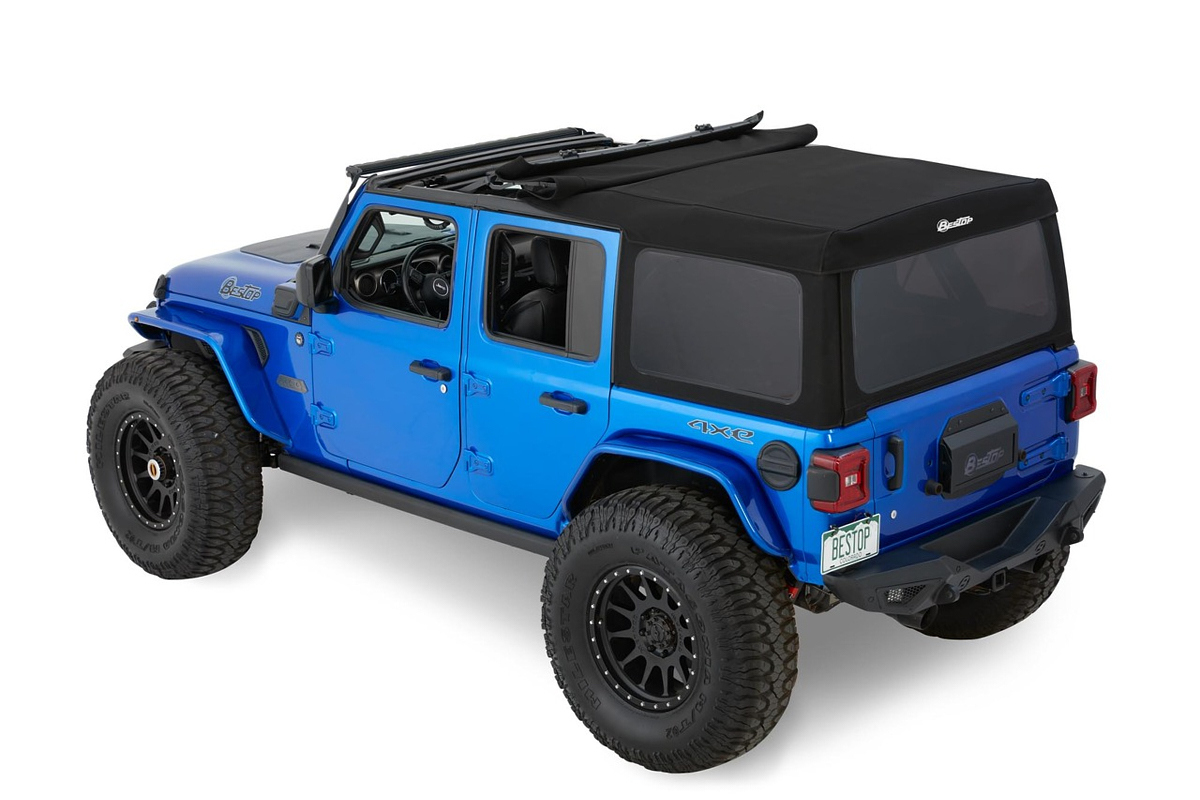 BESTOP 18- Jeep Wrangler JL Supertop Black Diamond 54726-35