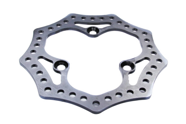 KING RACING PRODUCTS Brake Rotor Steel LF 10.25 Diameter Scalloped 2465