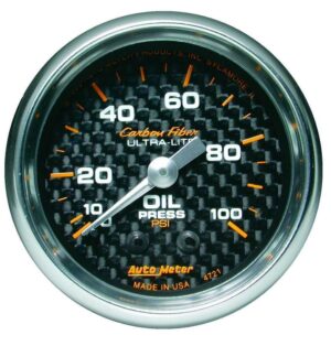 AUTOMETER C/F 2-1/16in Oil Pressure Gauge 0-100PSI 4721