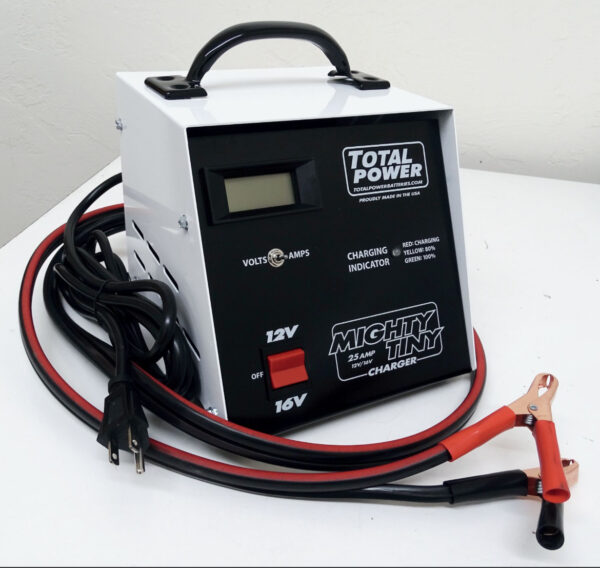 TOTAL POWER BATTERY Battery Charger 25 Amp 12/16 Volts MT25A